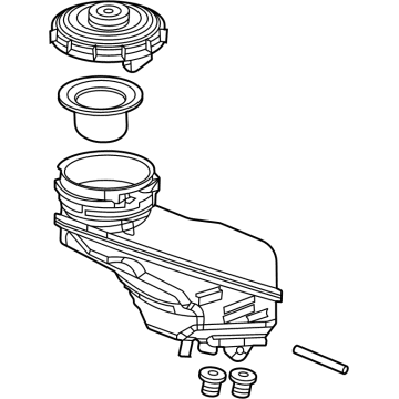 Honda 46670-THR-A01 SET, RESERVOIR