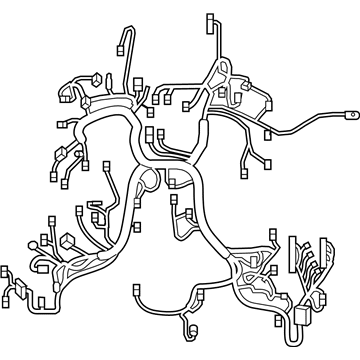 Lexus 82121-50630 Wire, Engine