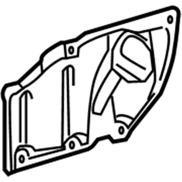 Toyota 51444-12050 Side Cover