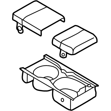 Nissan 68430-9E003 Cup Holder Assembly