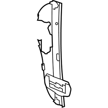 Mopar 68014948AA Front Door Window Regulator