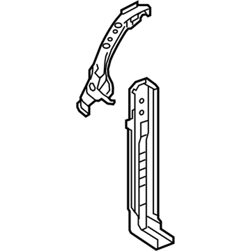 Toyota 53202-08040 Support Brace