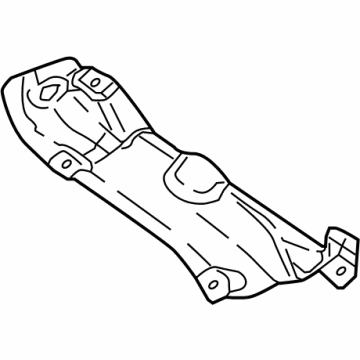 Mopar 5038551AE Shield-Heat