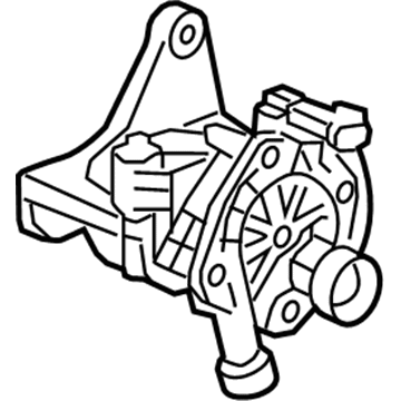 GM 12654577 Pump Asm-Secondary Air Injection (W/ Bracket)