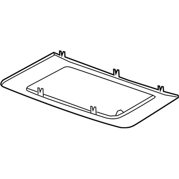 GM 13279888 Lamp Bezel