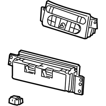 Mopar 5005080AE Air Conditioner And Heater Control