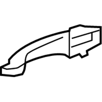 Mopar 4589658AD Handle-Exterior Door