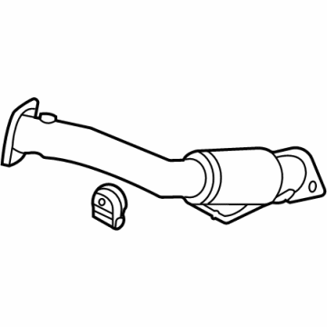 Hyundai 28610-AA900 Muffler Assy-Front