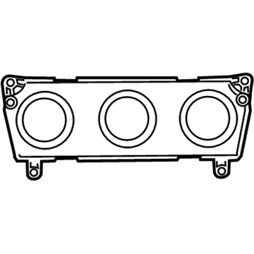 Mopar 55111939AB Air Conditioning And Heater Control