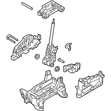 Hyundai 46700-J3110 Lever Assembly-Automatic Transmission