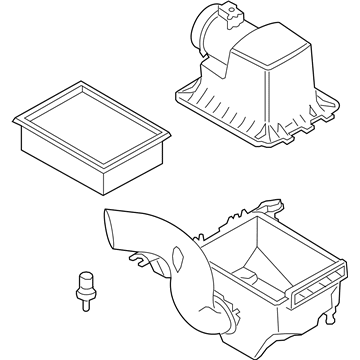 Ford LX6Z-9600-N CLEANER ASY - AIR