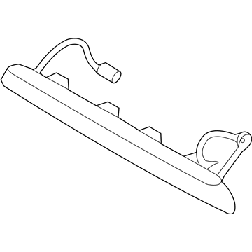 Hyundai 92700-B8000 Lamp Assembly-High Mounted Stop