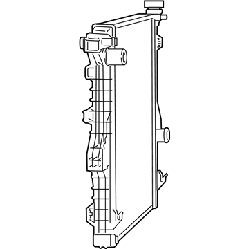 Mopar 68322492AA Engine Cooling Radiator