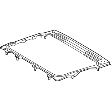 Lexus 63142-30904 Reinforcement, Roof