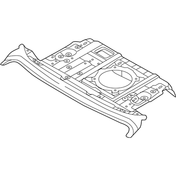 Hyundai 69300-B1000 Panel Assembly-Rear Package Tray