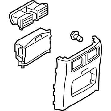 Infiniti 96930-6AE4B Finisher-Console Box