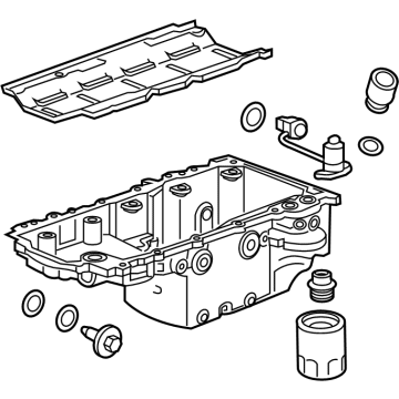 GM 12707563 Oil Pan