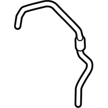 Toyota 16264-75131 By-Pass Hose