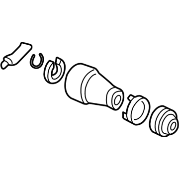 Honda 42017-S71-000 Cv Boot Set, Inboard