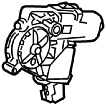 GM 84216132 Window Motor