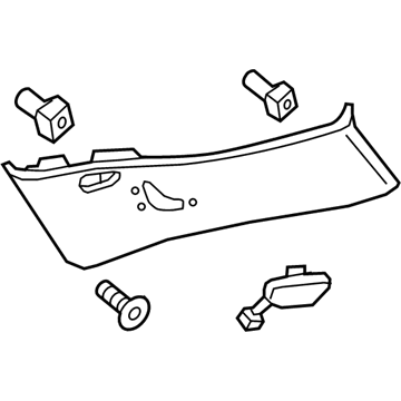 GM 42551989 Upper Quarter Trim