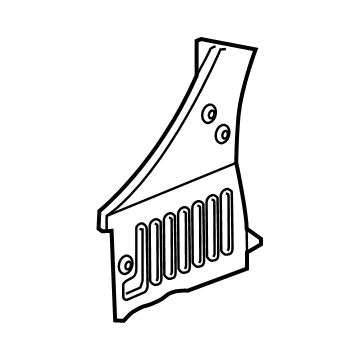 GM 84649442 Rocker Reinforcement Extension