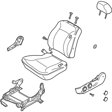 Kia 9K2NA57150A752 Seat-Front , LH