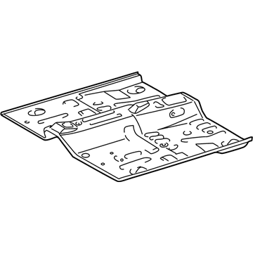 Toyota 58111-52906 Front Floor Pan