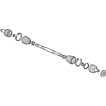 Acura 42310-TY3-A01 Driveshaft Assembly