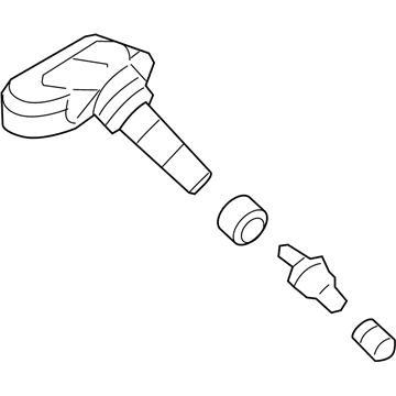 Hyundai 52933-2M000 Motors Tire Tpms Sensor