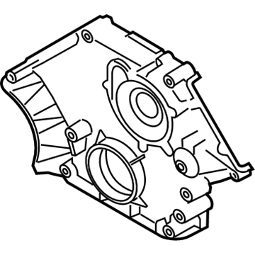 BMW 11-14-7-540-943 Timing Case Cover, Bottom