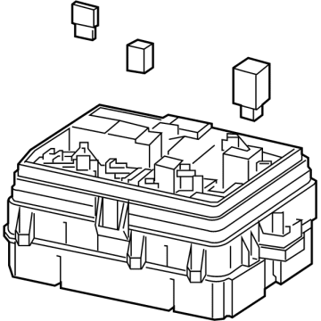 GM 84926407 Fuse & Relay Box