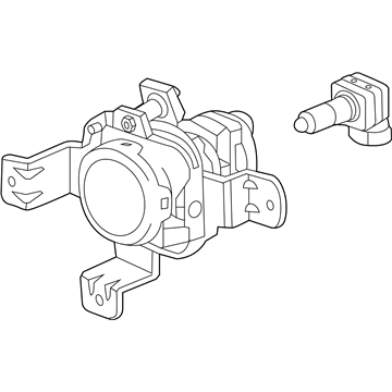 GM 95987120 Fog Lamp Assembly