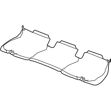 Mopar 68102831AA Wire-Rear Seat Cushion