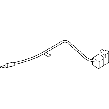 BMW 61-12-9-217-033 Positive Battery Cable