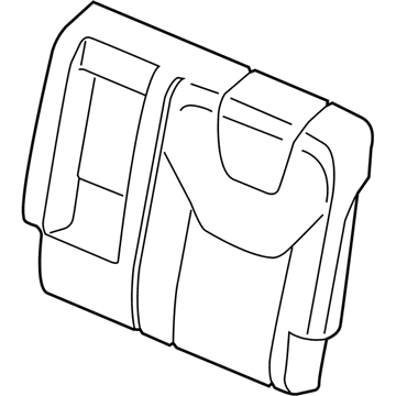 Ford FT4Z-5866601-AA Seat Back Cover