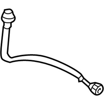 Acura 01468-S03-Z00 Hose Set, Left Rear Brake