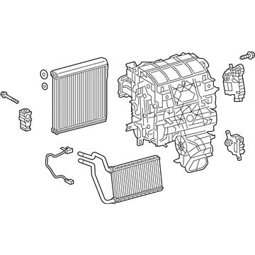 Lexus 87050-78040 Radiator Assembly, Air C