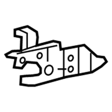 Lexus 53035-0E010 Bracket Sub-Assembly, HEADLAMP Mounting