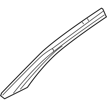 Ford 9H6Z-5403598-CB Windshield Pillar Trim