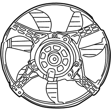 Mopar 4809170AF Module-Radiator Cooling