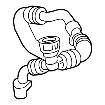 BMW 17-22-8-676-525 TRANSMISSION OIL COOLER LINE