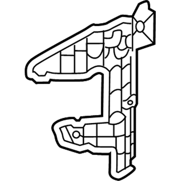 Lexus 16595-70011 Guide, Radiator Air