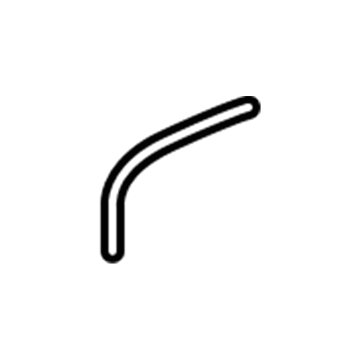 GM 19130425 Engine Coolant Recovery Tank Hose (At Tank)