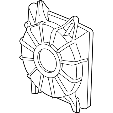 Honda 19015-RRA-A01 Main Shroud