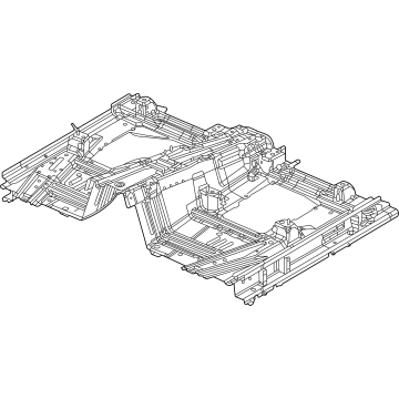 Mopar 68409813AF PAN-FRONT FLOOR