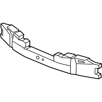 Acura 71170-TX6-A00 Absorber, Front Bumper