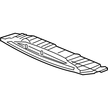 Acura 71105-TX6-A00 Grille, Front Bumper Center (Lower)