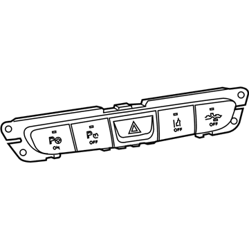 Mopar 68158644AB Switch-Instrument Panel