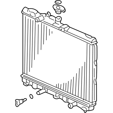 Honda 19010-PHM-003 Radiator (Denso)